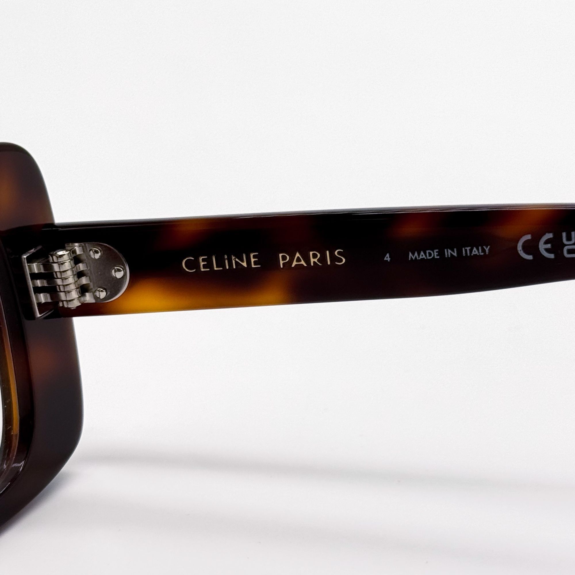 Celine NEW CL50163I 053, SQUARE HAVANA BROWN WOMEN EYEGLASSES CELIN Size ONE SIZE - 9 Thumbnail