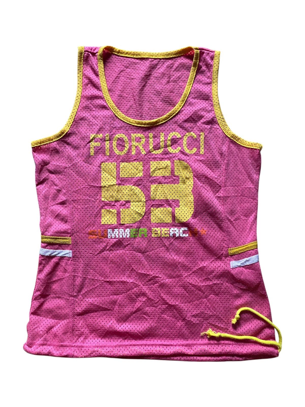 Angel Blue × Fiorucci × Hysteric Glamour 2000s Fiorucci summer beach tank top Size US S / EU 44-46 / 1 - 1 Thumbnail