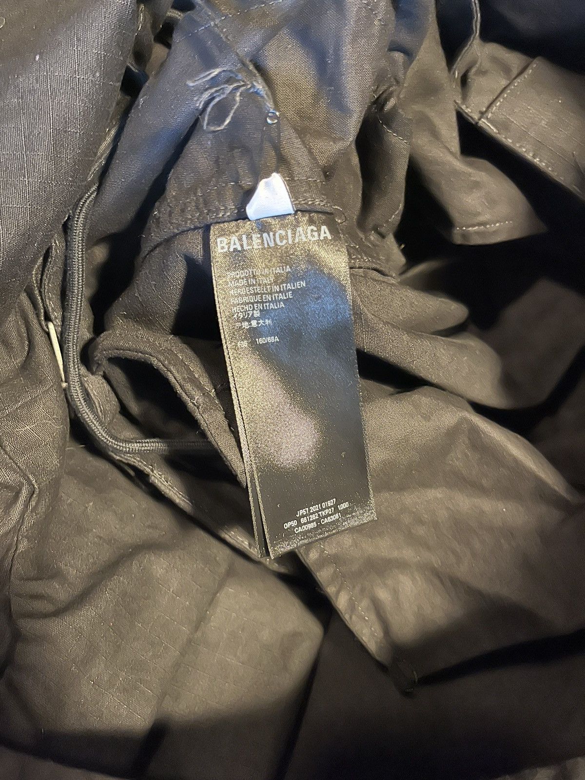 Balenciaga Balenciaga cargo jumpsuit. Size 26" / US 2 / IT 38 - 21 Thumbnail