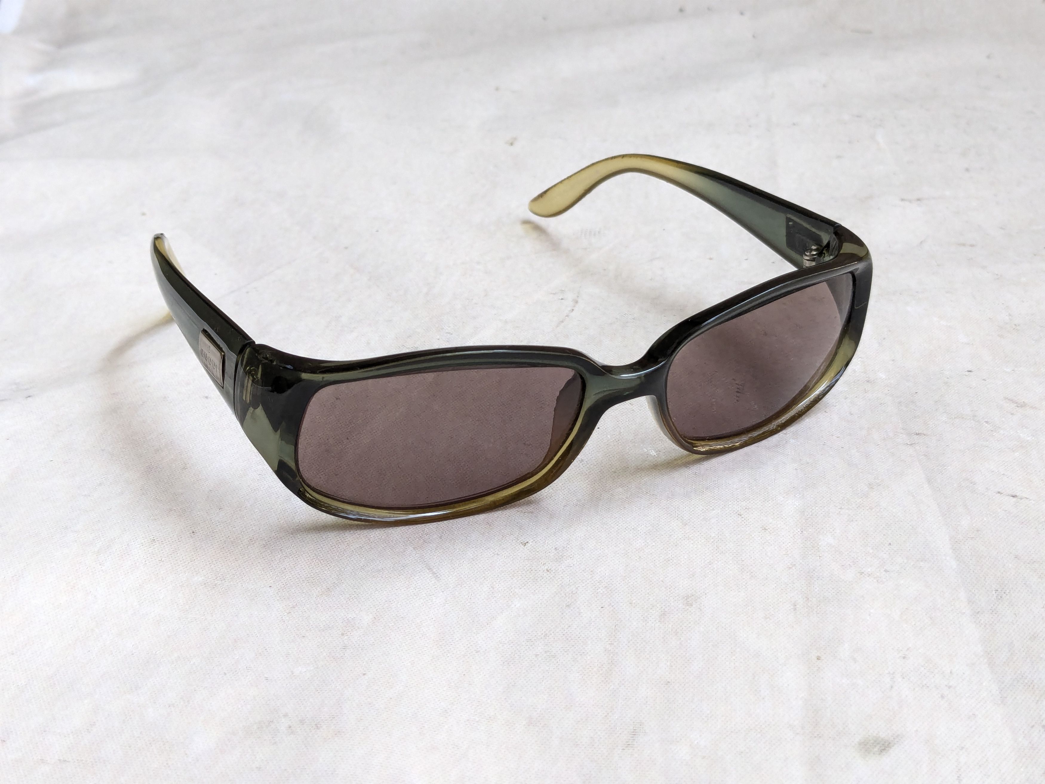 Gucci Gucci Sunglasses GG2475/S Green Gradient Plastic Y2K Size ONE SIZE - 5 Thumbnail