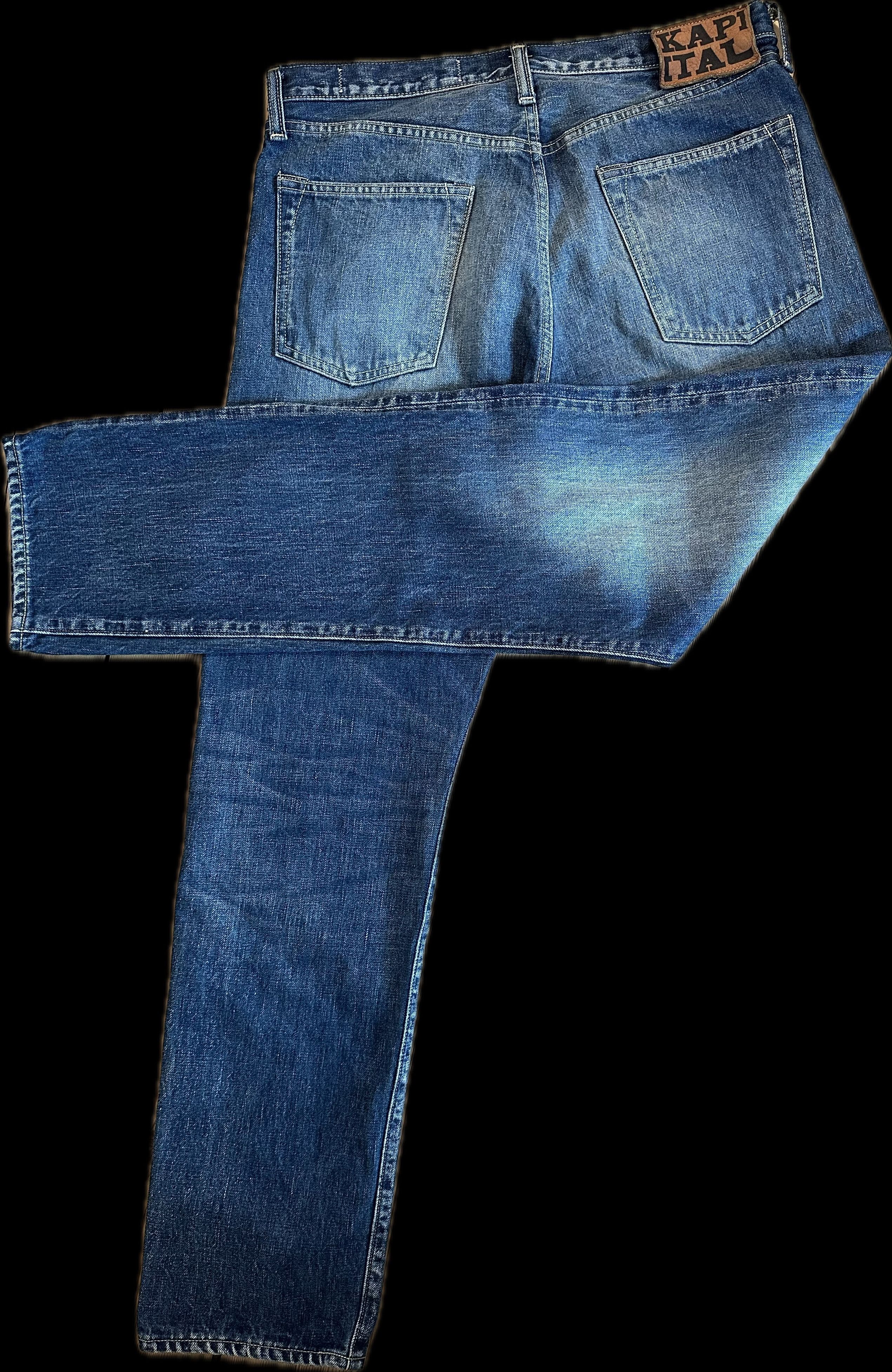 Kapital Kapital 13.5oz Zimbabwe Denim 5P Monkey Cisco Size US 34 / EU 50 - 4 Thumbnail