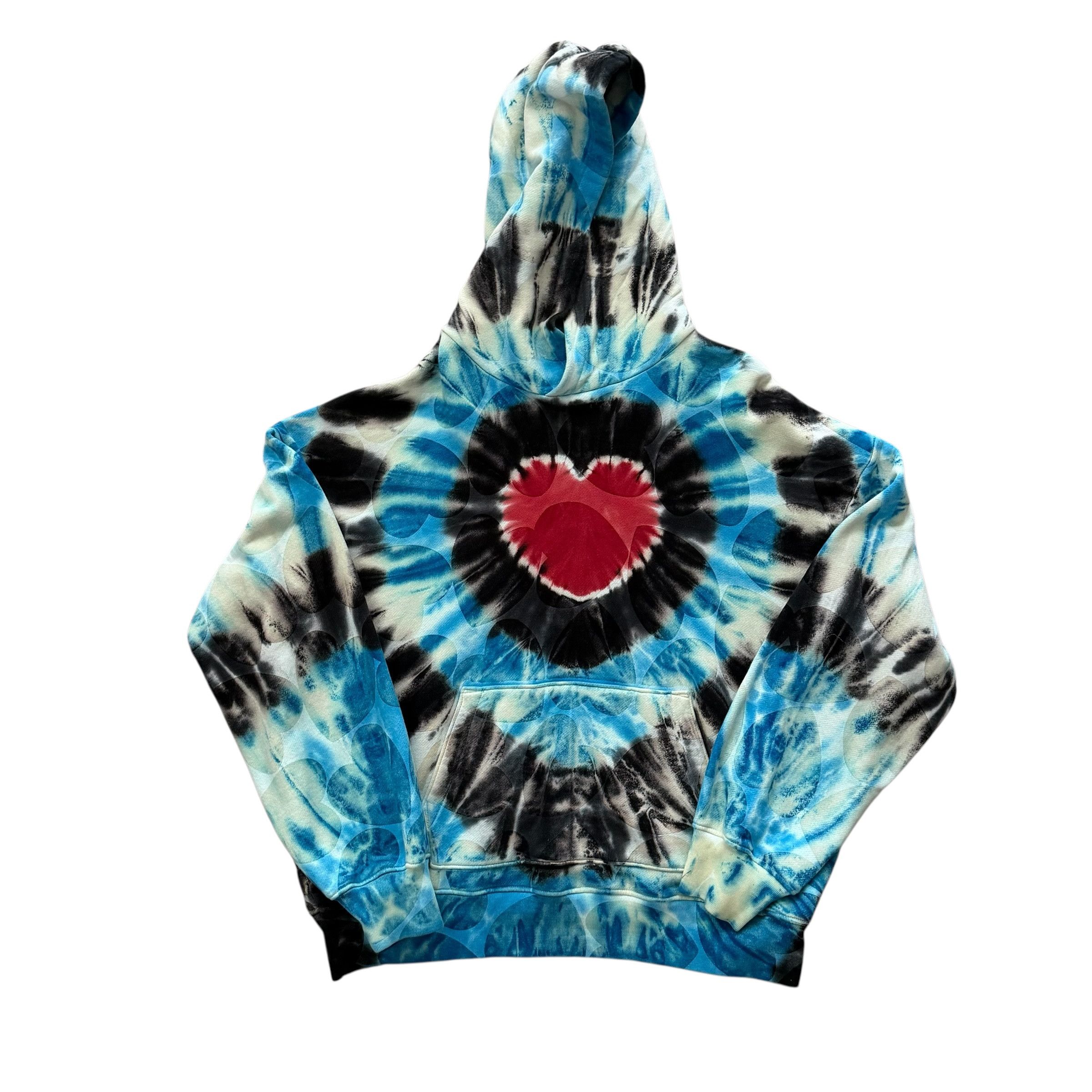 Amiri Amiri Tie Dye Heart Hoodie XL Size US XL / EU 56 / 4 - 1 Thumbnail