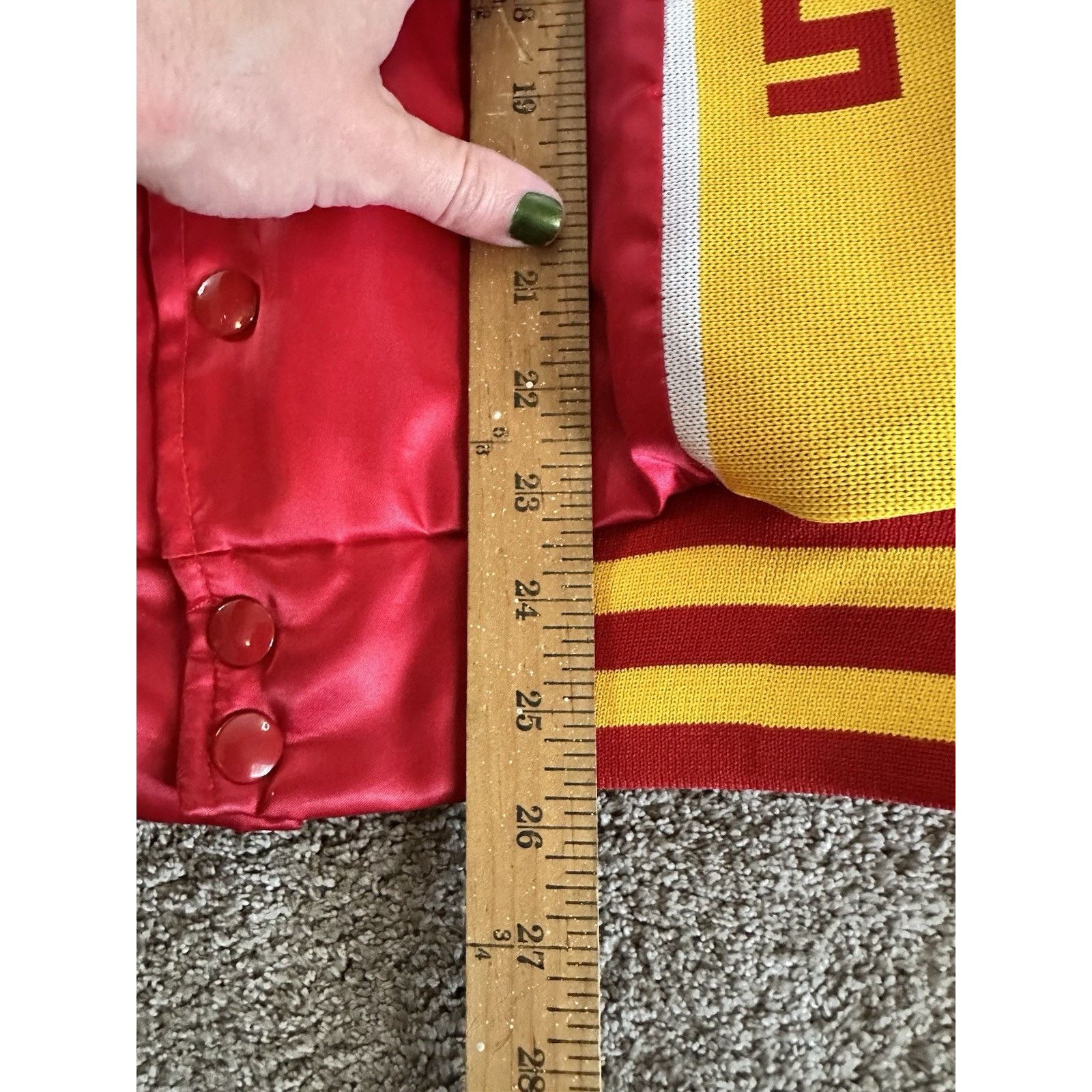 Swingster Vintage Swingster Jacket Mens XL Red Satin Bomber USA Size US XL / EU 56 / 4 - 7 Thumbnail