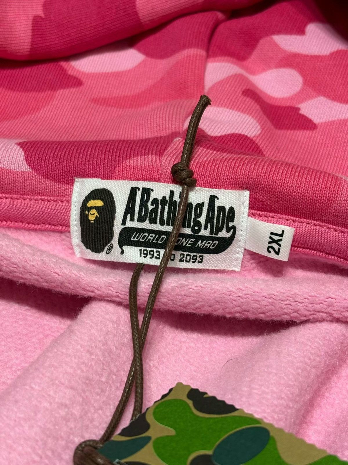 Bape BAPE ASSC CAMO FULL ZIP HOODIE Size US XXL / EU 58 / 5 - 7 Thumbnail