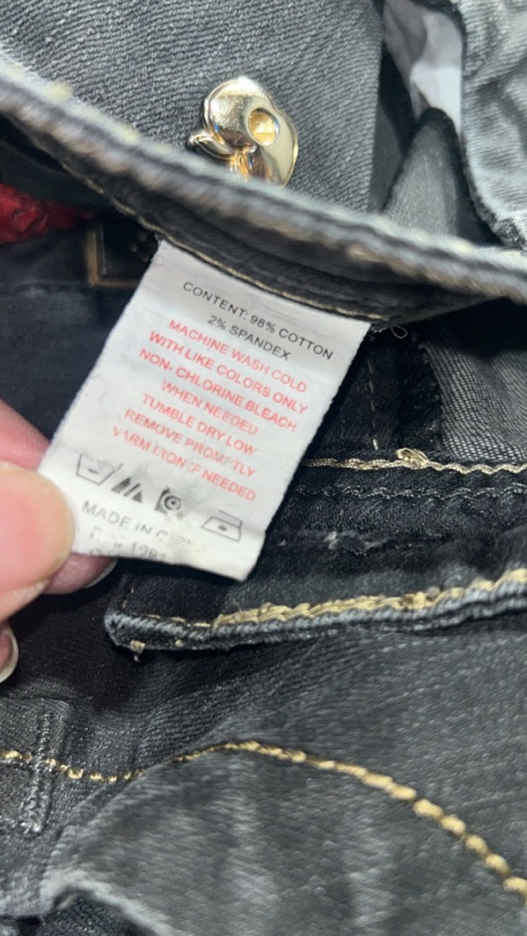 Other Vintage AppleBottom jeans w gold accents 7/8 Size 30" / US 8 / IT 44 - 7 Thumbnail
