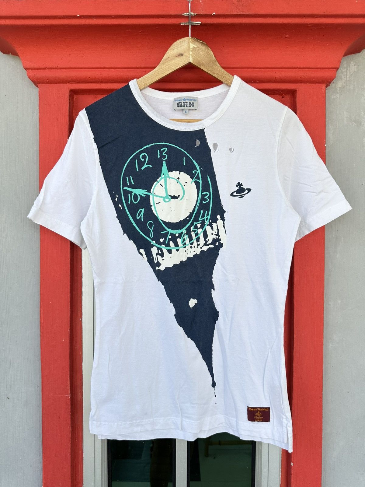 Vivienne Westwood Vivienne Westwood Man Clock Orb Tee Size US S / EU 44-46 / 1 - 1 Thumbnail