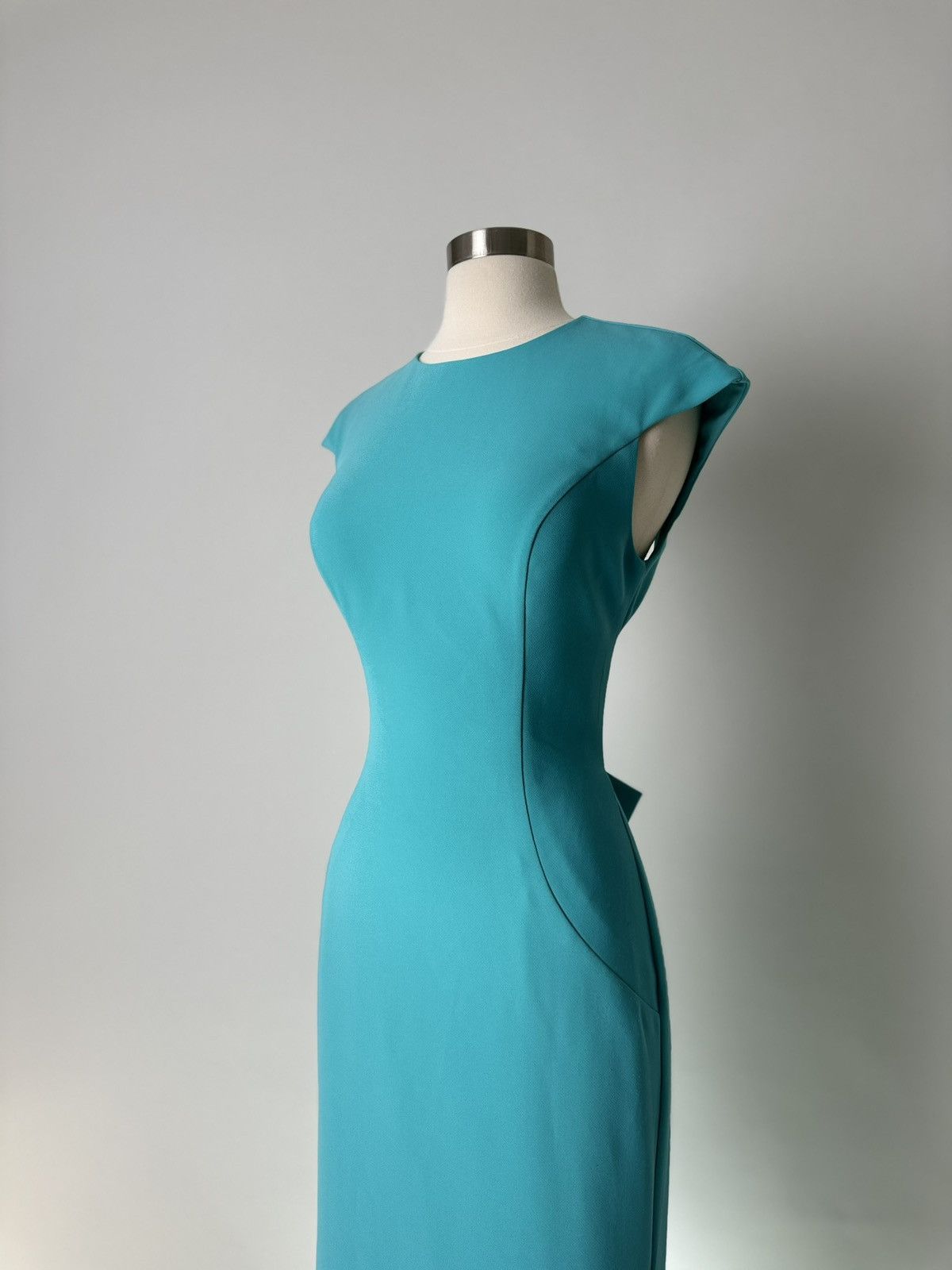 Other Brand New US 6 Jovani Maxi Evening Dress in Tiffany Color Size M / US 6-8 / IT 42-44 - 3 Thumbnail