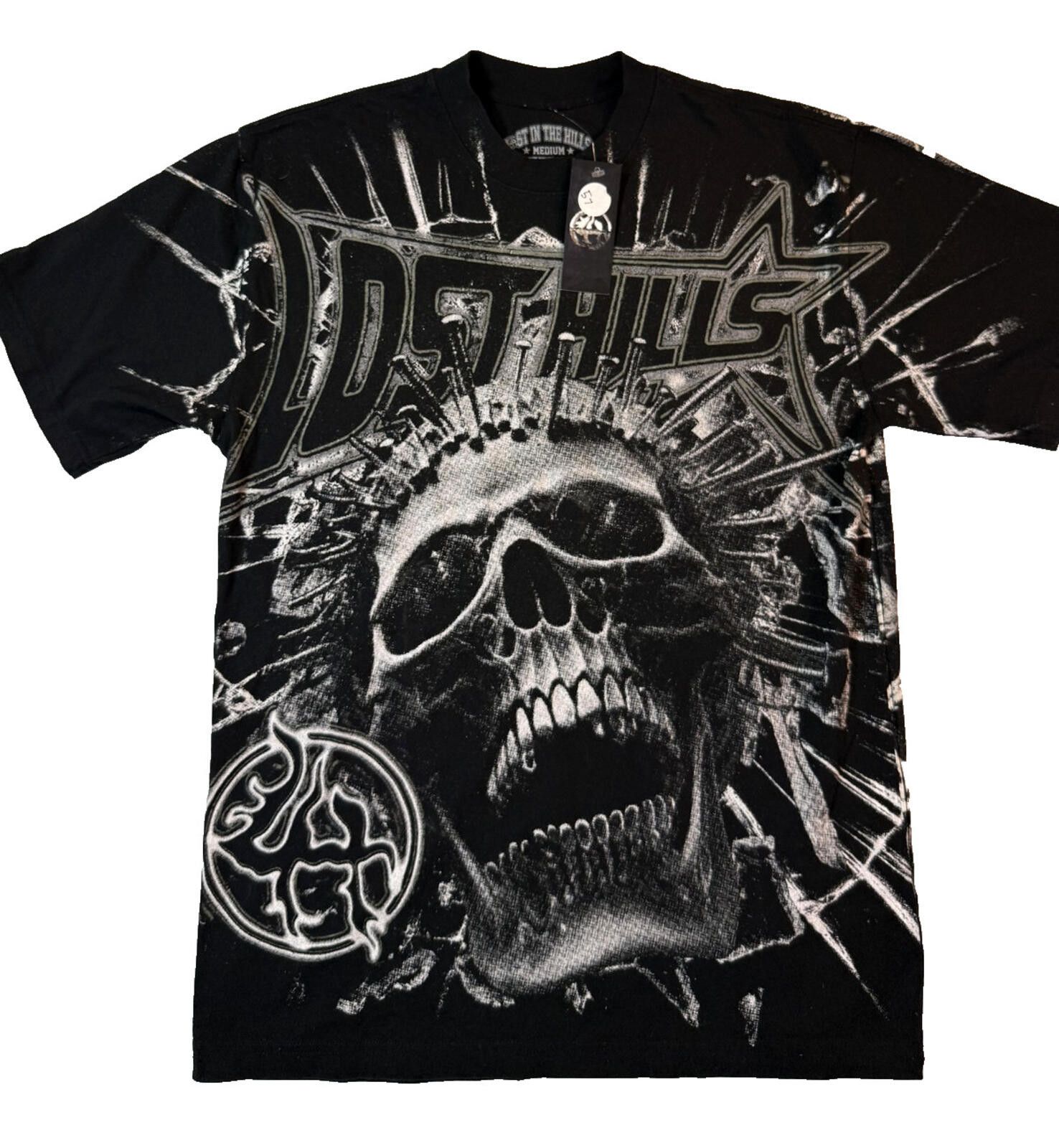 Other Lost Hills TShirt Mens M Insane Skull Gothic Streetwear NWT Size US M / EU 48-50 / 2 - 1 Thumbnail