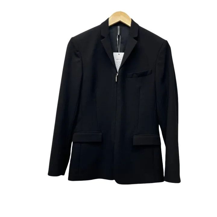 Dior Homme Black Zippered Blazer Jacket 0079