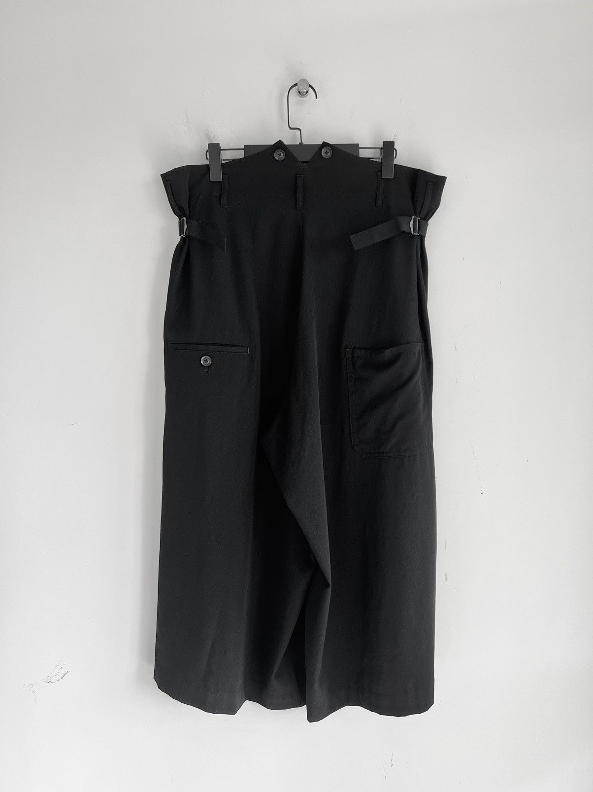 Yohji Yamamoto Yohji Yamamoto Pour Homme - Wool Wide Suspender Pants Size US 30 / EU 46 - 16 Thumbnail