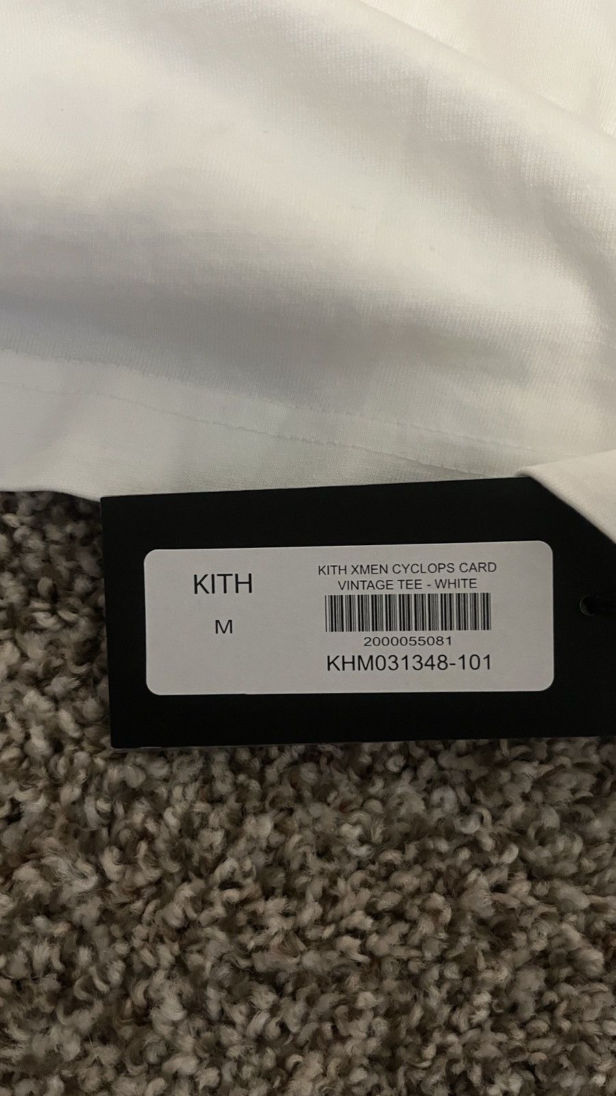 Kith × Marvel Comics Kith Marvel Cyclops Vintage Tee White Size Medium Size US M / EU 48-50 / 2 - 3 Thumbnail