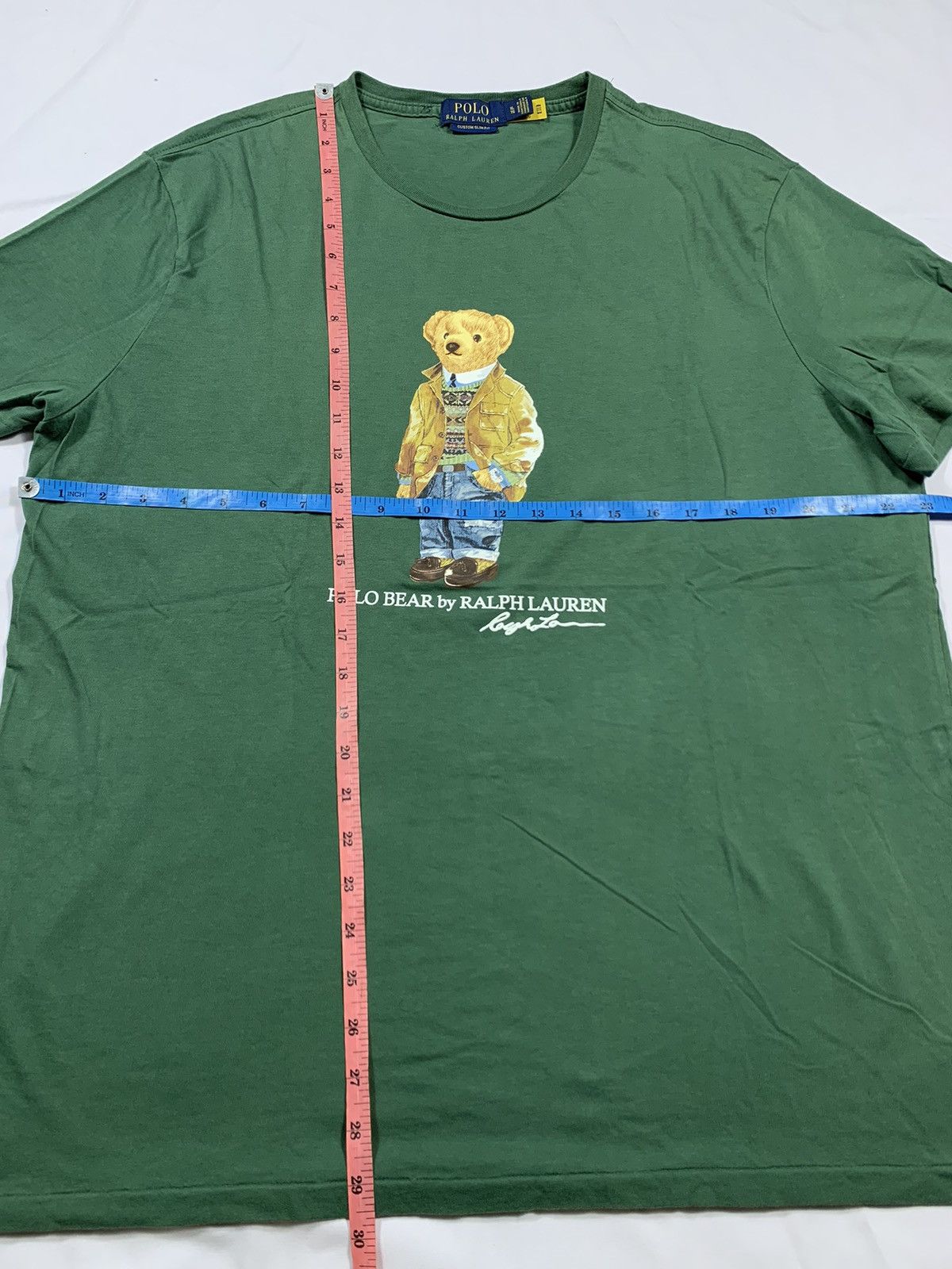 Polo Ralph Lauren Polo Ralph Lauren Bear Shirt Size US XL / EU 56 / 4 - 8 Thumbnail