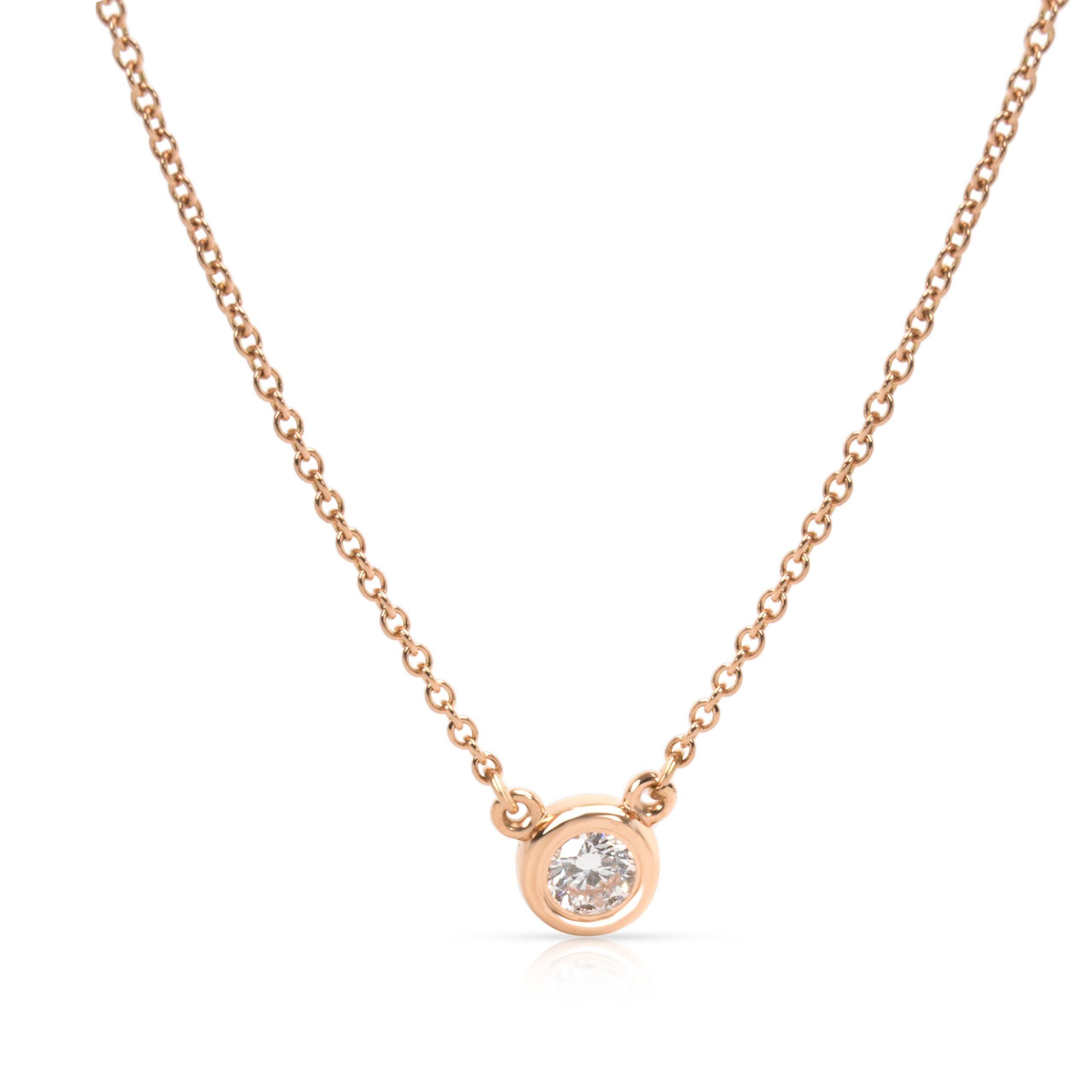 Tiffany & Co. Elsa Perreti Diamonds by the Yard Diamond Necklace in 18K Gold .17