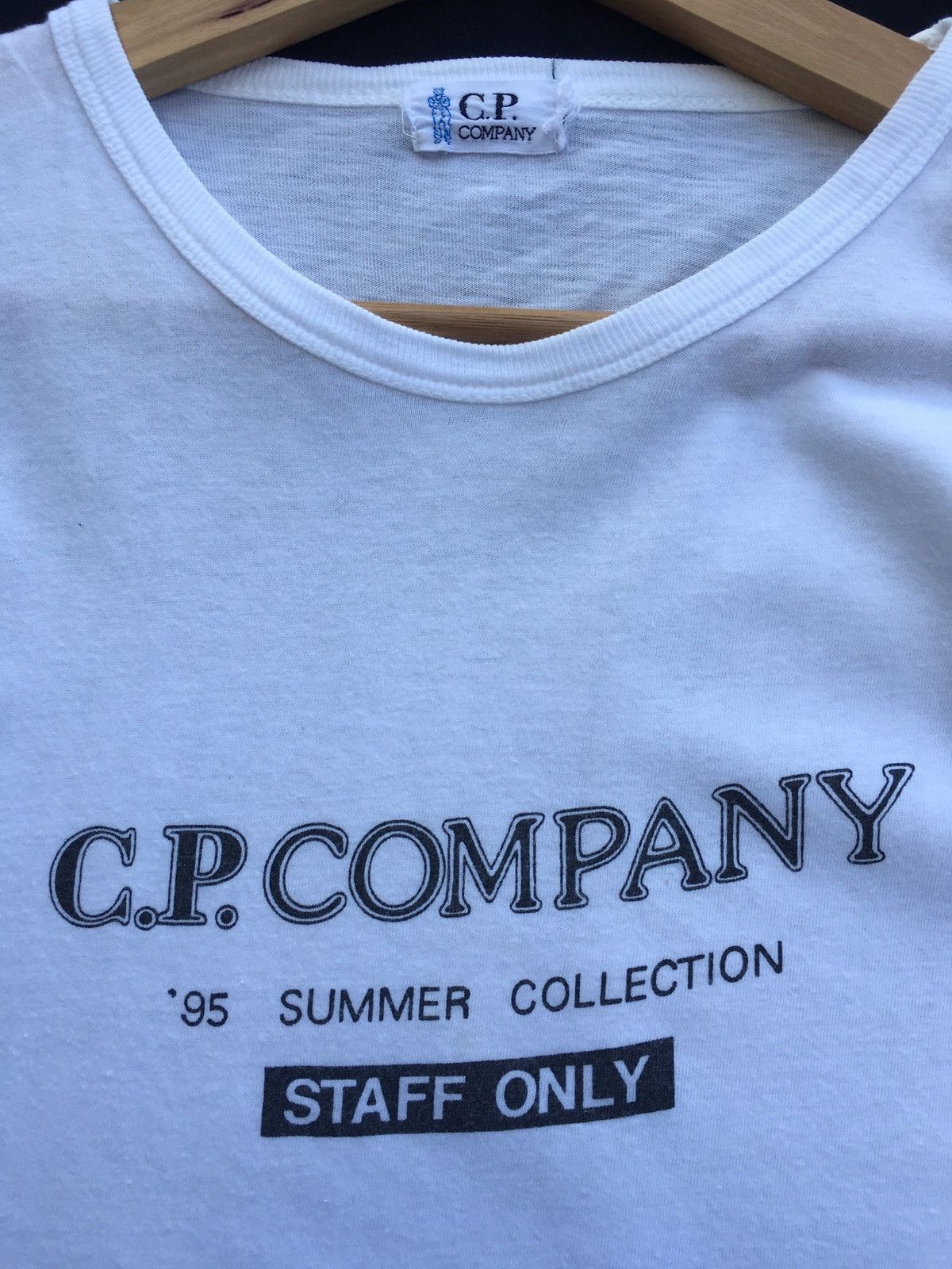 C.P. Company Vintage 90s Summer Collection CP Company Spellout Tshirt Size US S / EU 44-46 / 1 - 8 Thumbnail