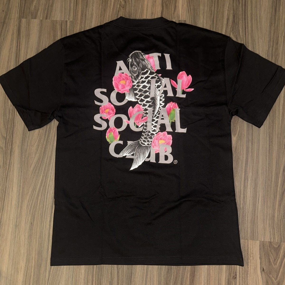 Anti Social Social Club Anti Social Social Club Koi Garden 3M Premium Tee Black M Size US M / EU 48-50 / 2 - 5 Thumbnail