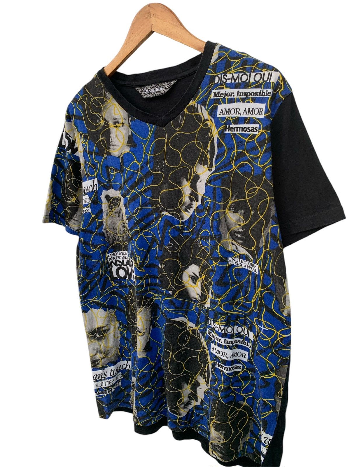 Desigual × Japanese Brand Japanese Brand Desigual Tee Size US XL / EU 56 / 4 - 4 Thumbnail