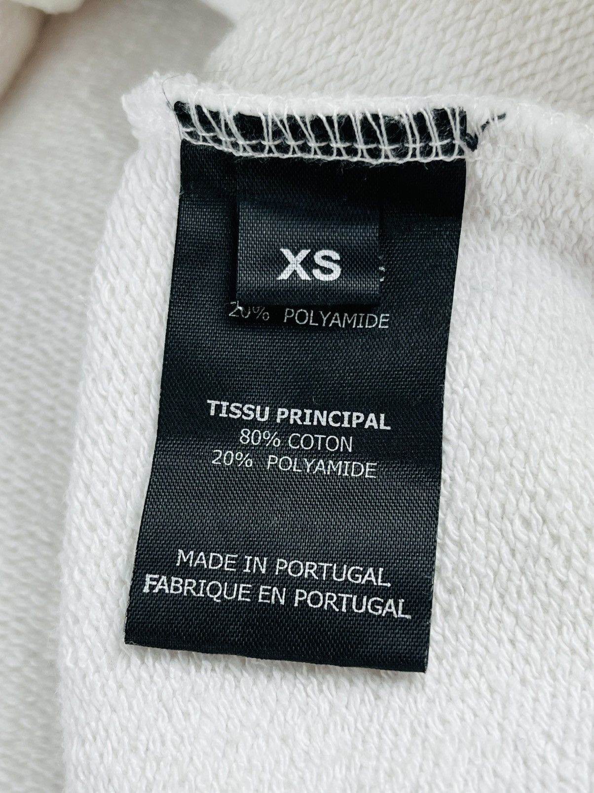 Vetements SS18 Vetements Calendar Zip Up Boxy Hoodie White Size US S / EU 44-46 / 1 - 11 Thumbnail