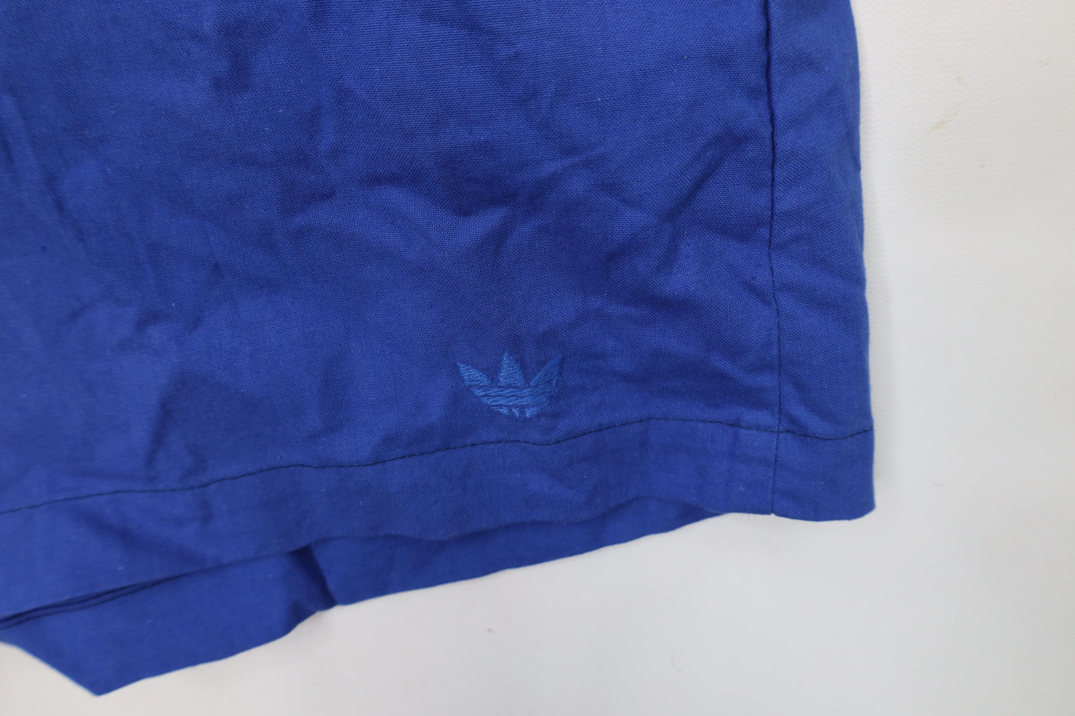 Adidas × Vintage Deadstock Vintage 80s Adidas Knee Tennis Golf Shorts Blue Size US 34 / EU 50 - 5 Thumbnail
