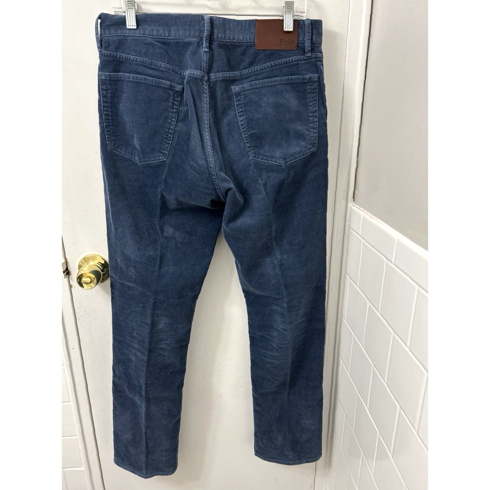 Polo Ralph Lauren Polo Ralph Lauren Corduroy Pants Mens Size 32x32 Blue Prospect Straight Trousers Size US XS / EU 42 / 0 - 7 Thumbnail