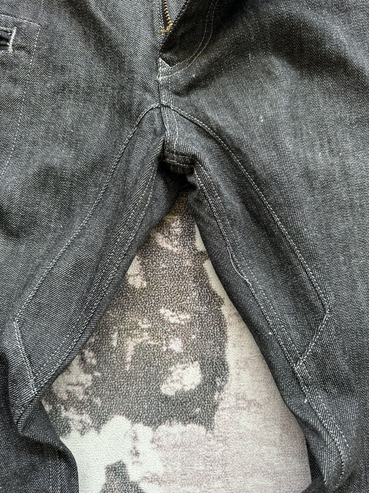 Tete Homme 2010’s HALB by Tete Homme new era hybrid black denim Size US 33 - 9 Thumbnail