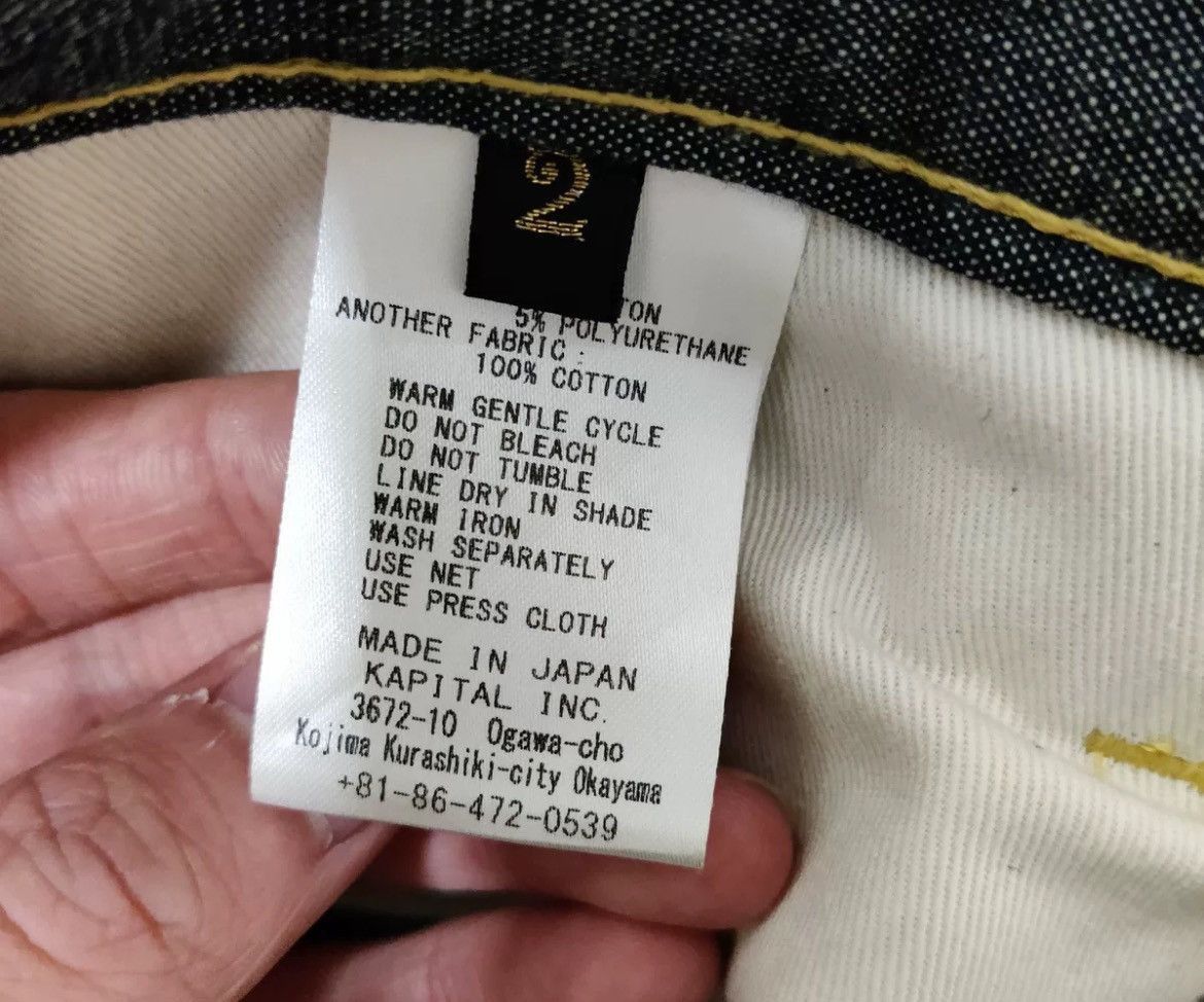 Kapital Kapital Patchwork Jeans - DMC-2508 Size US 32 / EU 48 - 8 Thumbnail