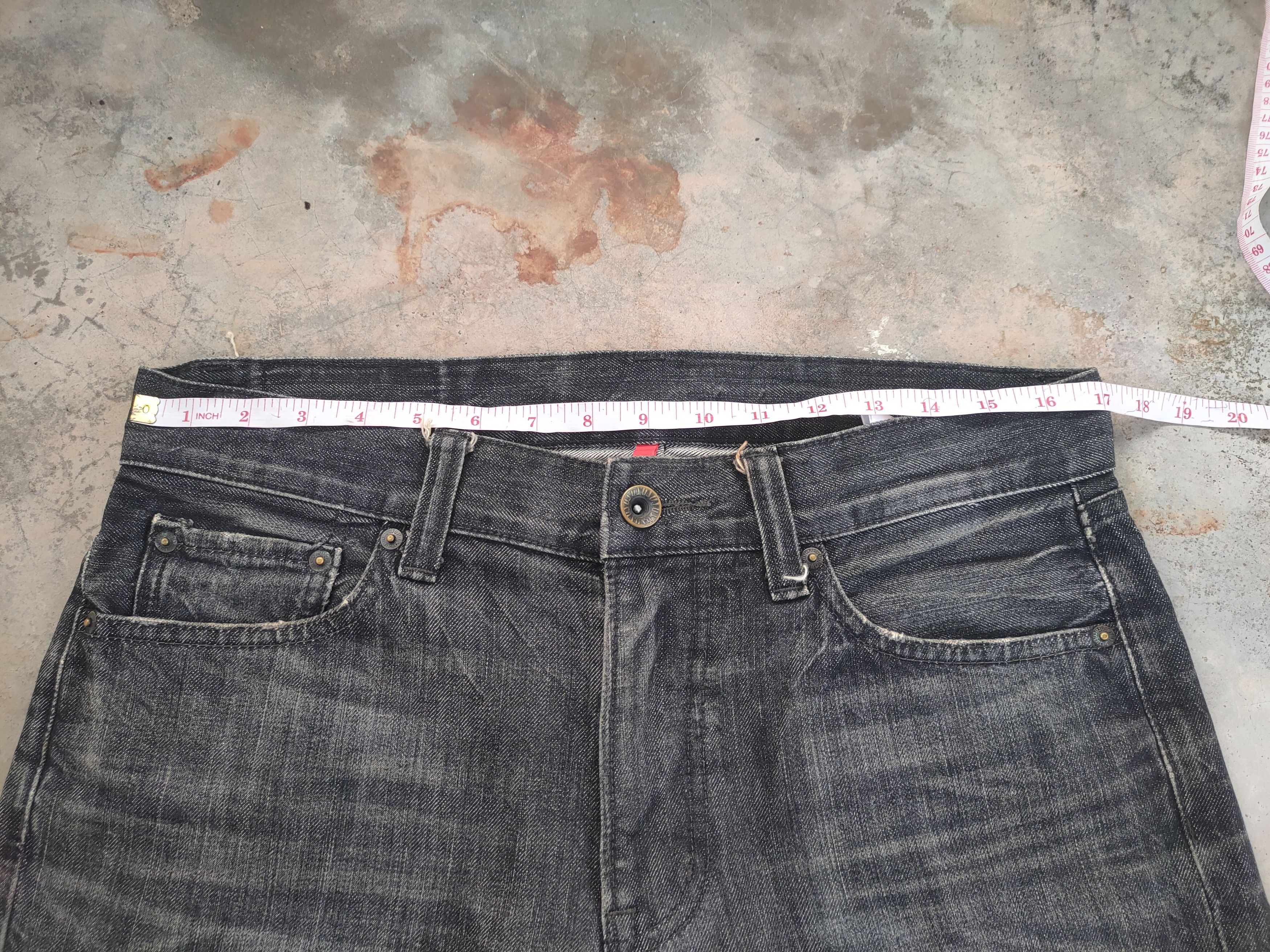 Japanese Brand W33 VINTAGE JAPANESE FADED BLACK JEANS DENIM PANTS Size US 33 - 6 Thumbnail