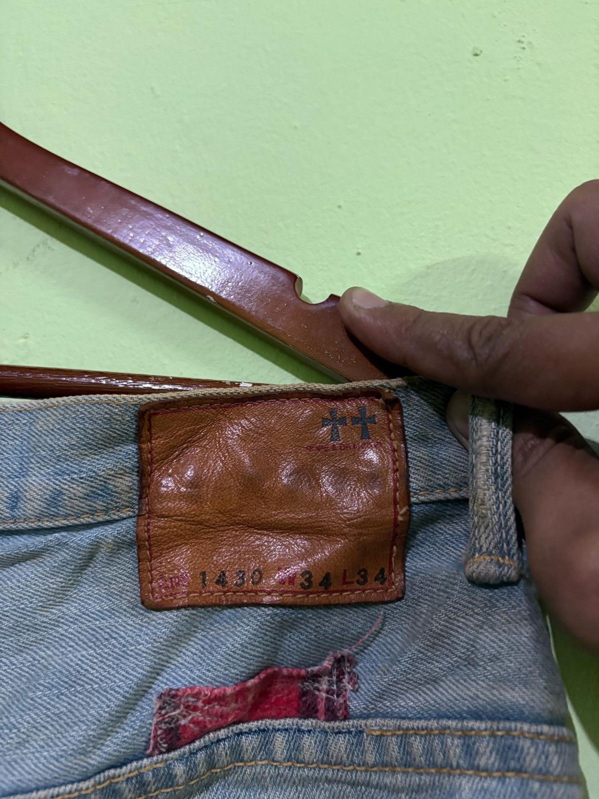 Other Dope Drakkar Distressed Denim pant Size US 33 - 12 Thumbnail