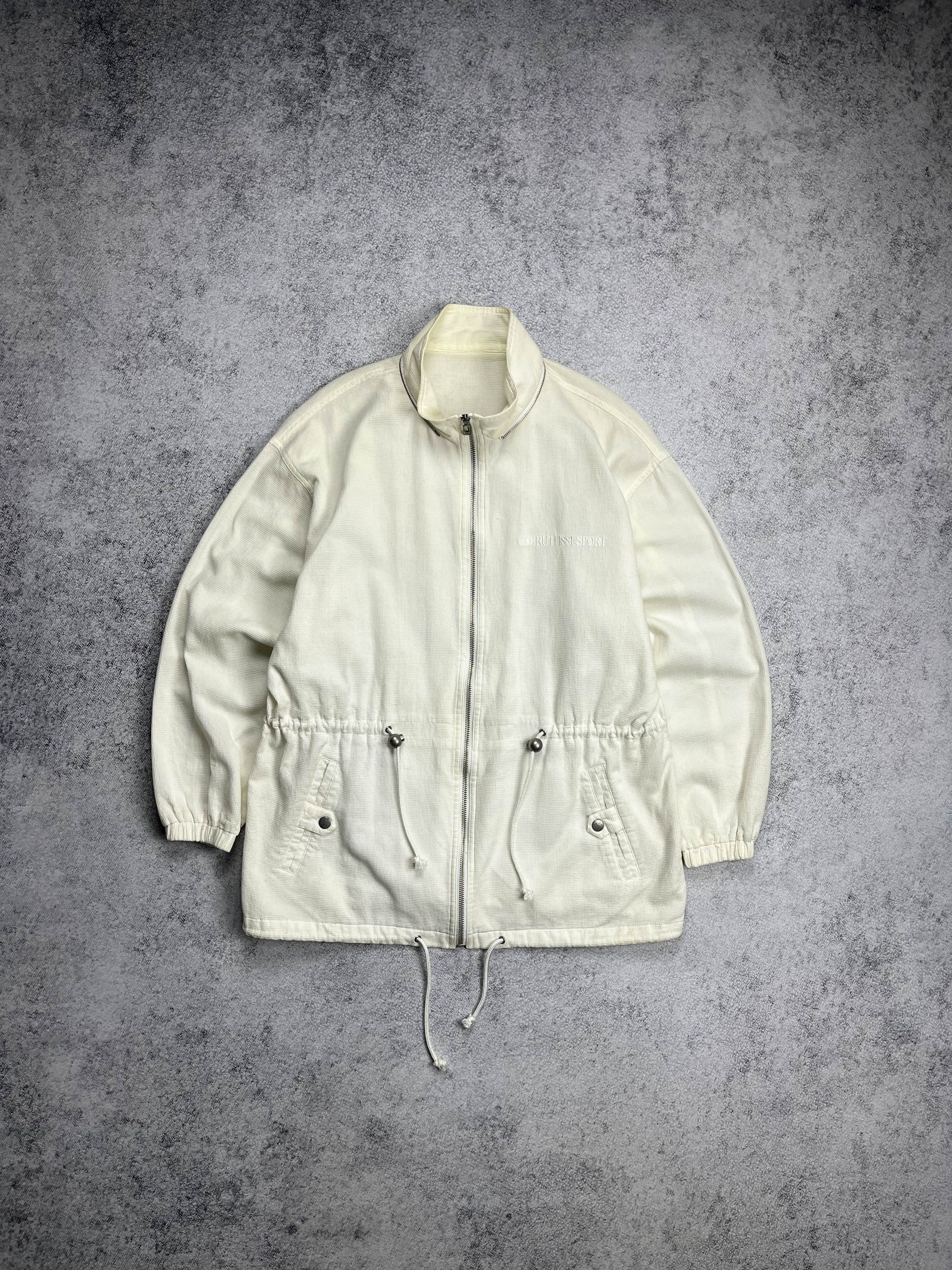 image of Cerruti 1881 x Vintage Made In Japan Cerutti 1881 Cotton Jacket in White, Men's (Size Medium)