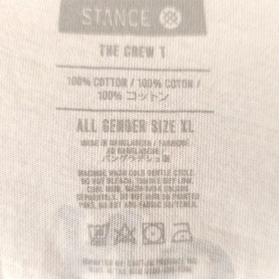 Vintage Stance Earth T Shirt Mens XL White Keep On Movin Globe World Short Sleeve Crew Neck T-Shirt Mens Stance White Earth Day Size US XL / EU 56 / 4 - 6 Thumbnail