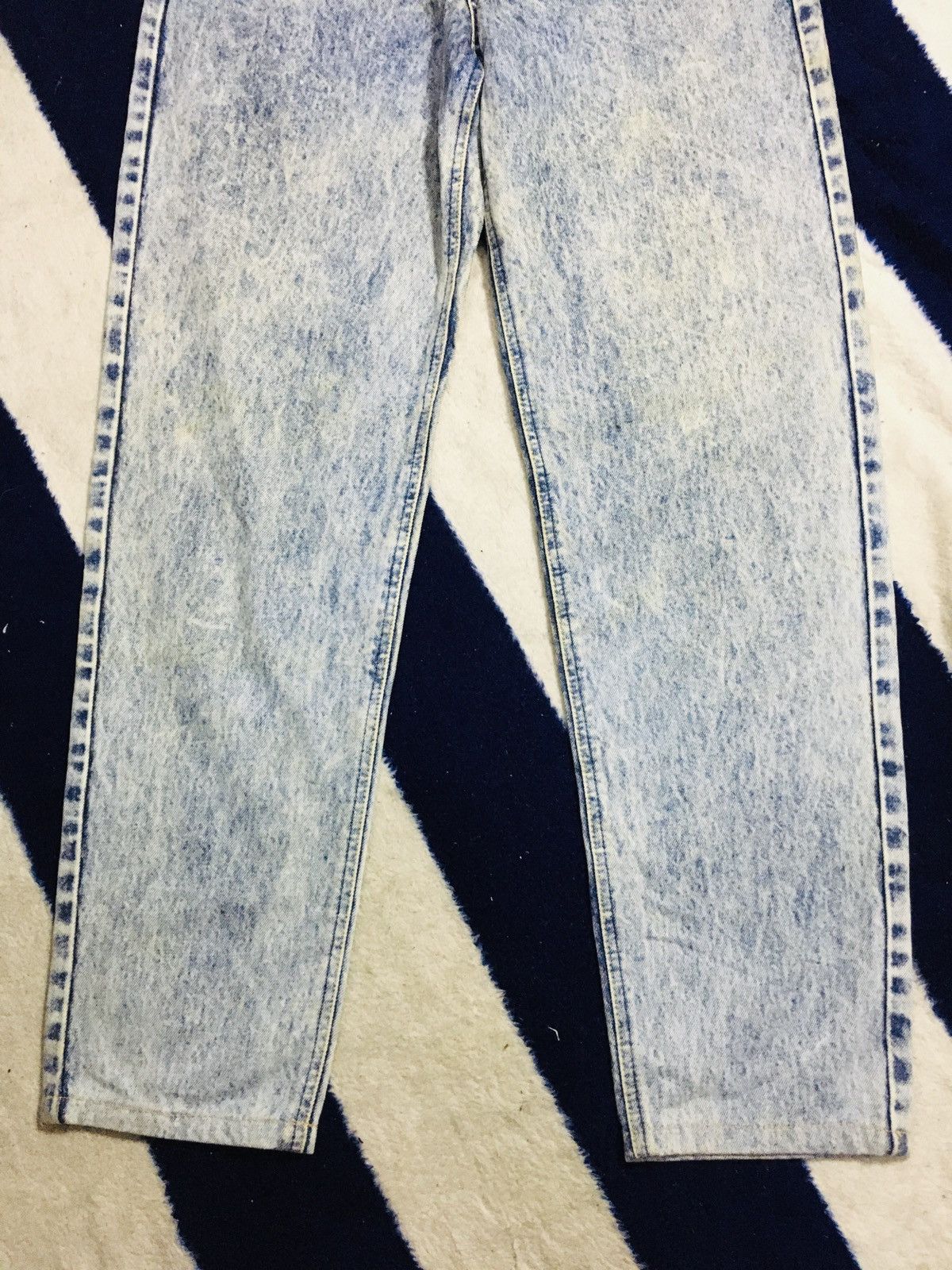 Japanese Brand × Lee Lee Acid Wash Jeans (16) Size US 29 - 17 Thumbnail