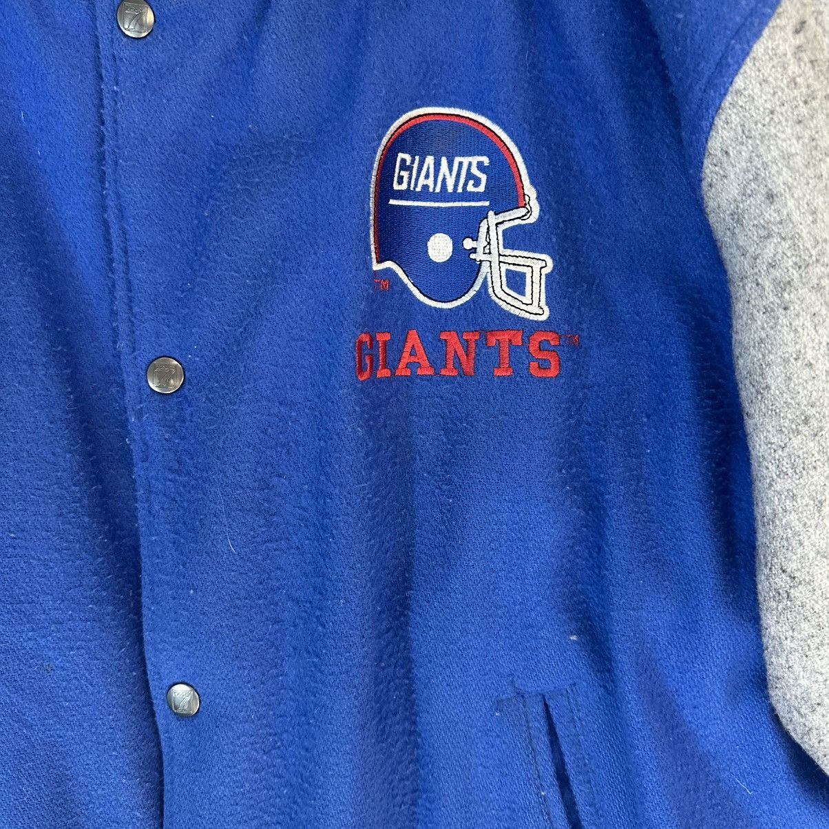 Logo 7 Vintage New York Giants Jacket - 1990s Logo 7 Wool - Size XL Size US XL / EU 56 / 4 - 5 Thumbnail