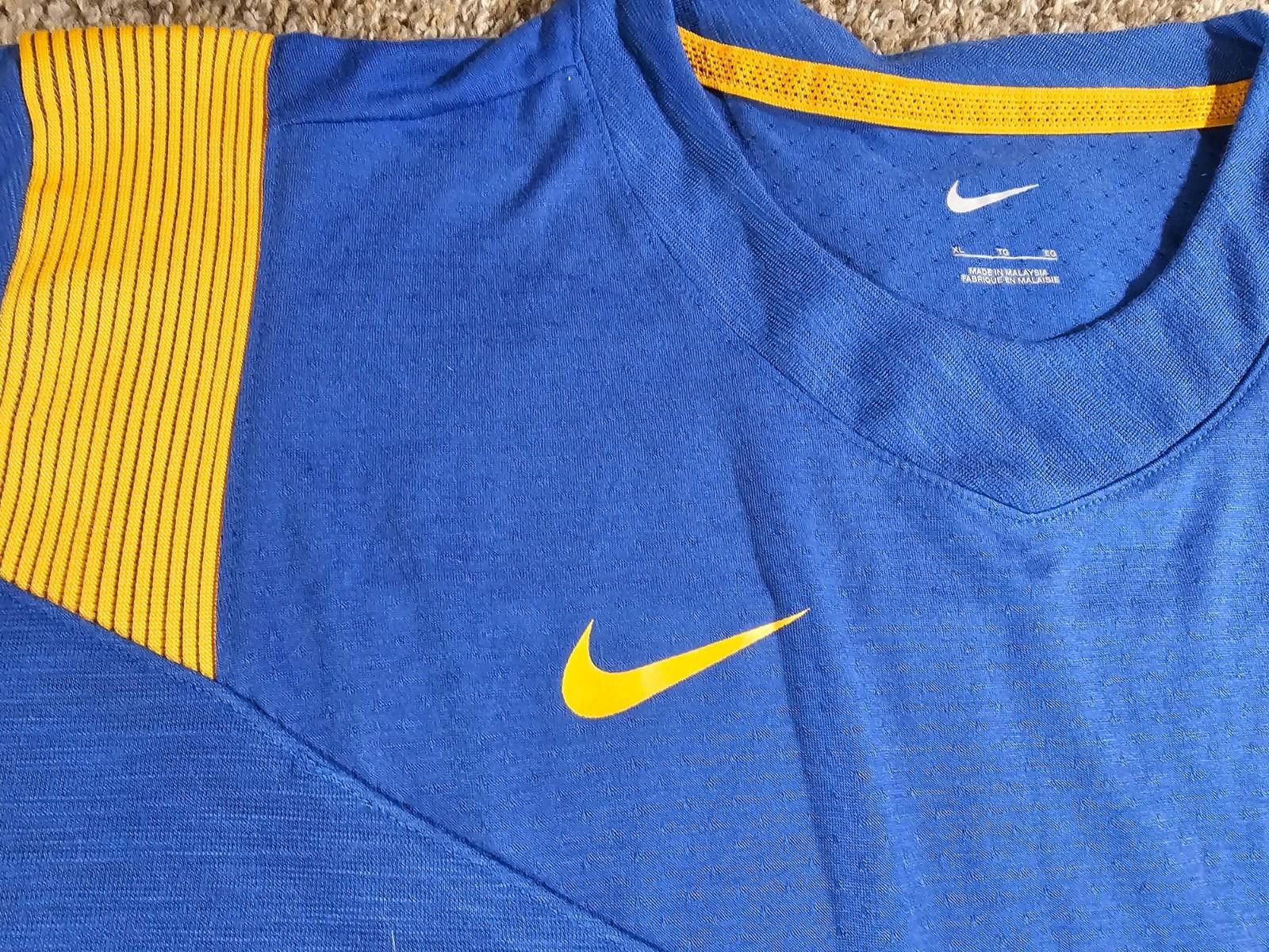 Nike Nike Drifit Long Sleeve Eagles Basketball Shirt Blue XL Size US XL / EU 56 / 4 - 3 Thumbnail