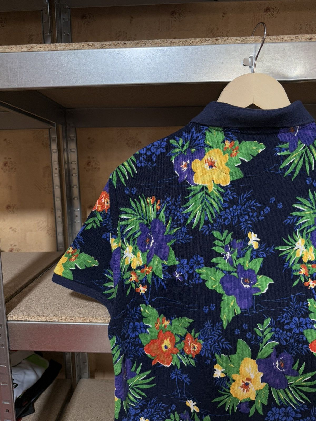 Polo Ralph Lauren × RRL Ralph Lauren × Rugby Ralph Lauren Vintage Polo Ralph Lauren Floral Flowers Polo T-Shirt Size US M / EU 48-50 / 2 - 4 Thumbnail