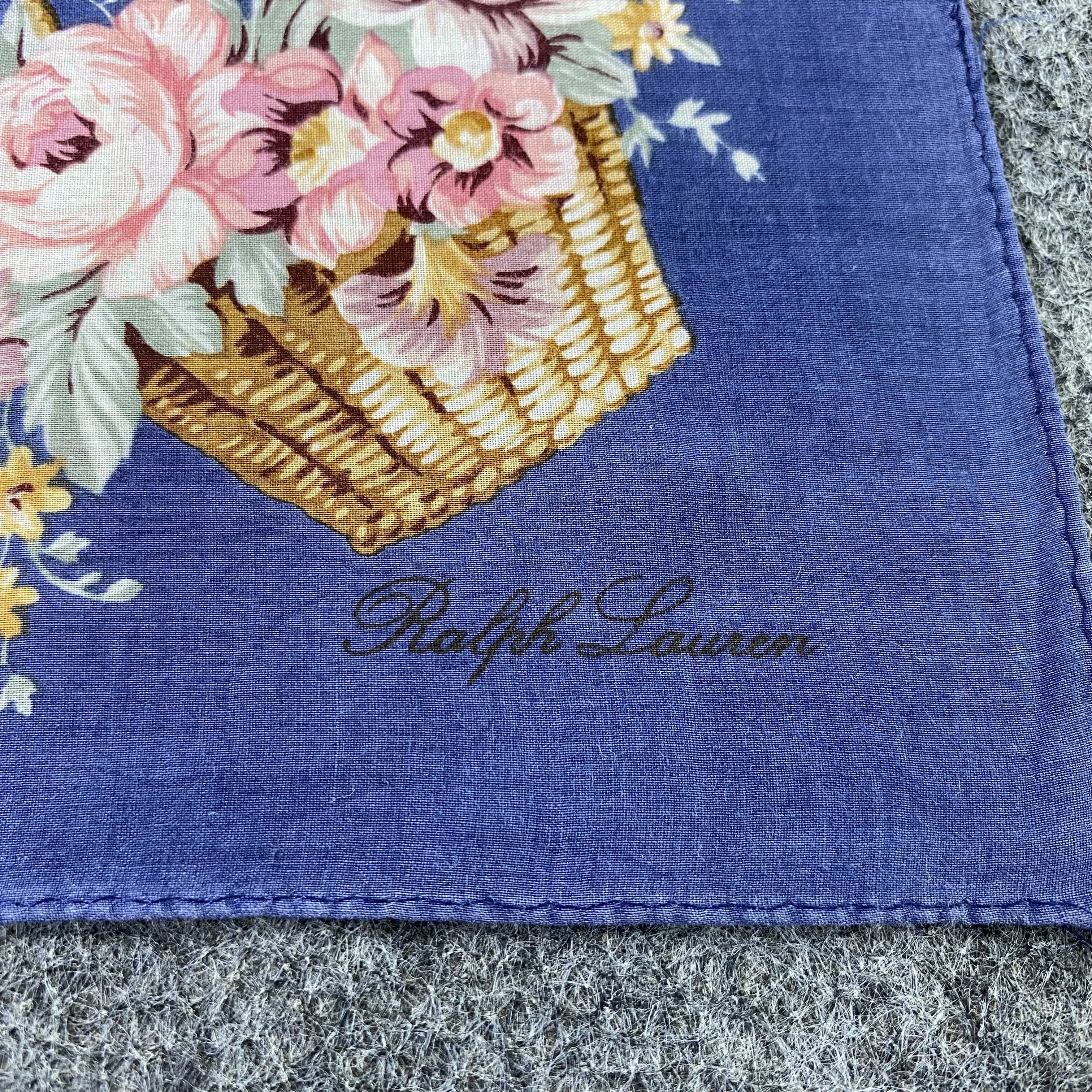 Ralph Lauren Ralph Lauren Handkerchief Neckerchief Bandana-B1661 Size ONE SIZE - 7 Thumbnail