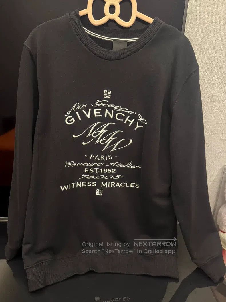 Givenchy Givenchy Deer Hoodie Size S Fits 175 to 185, Slight Cracki Size US M / EU 48-50 / 2 - 1 Thumbnail