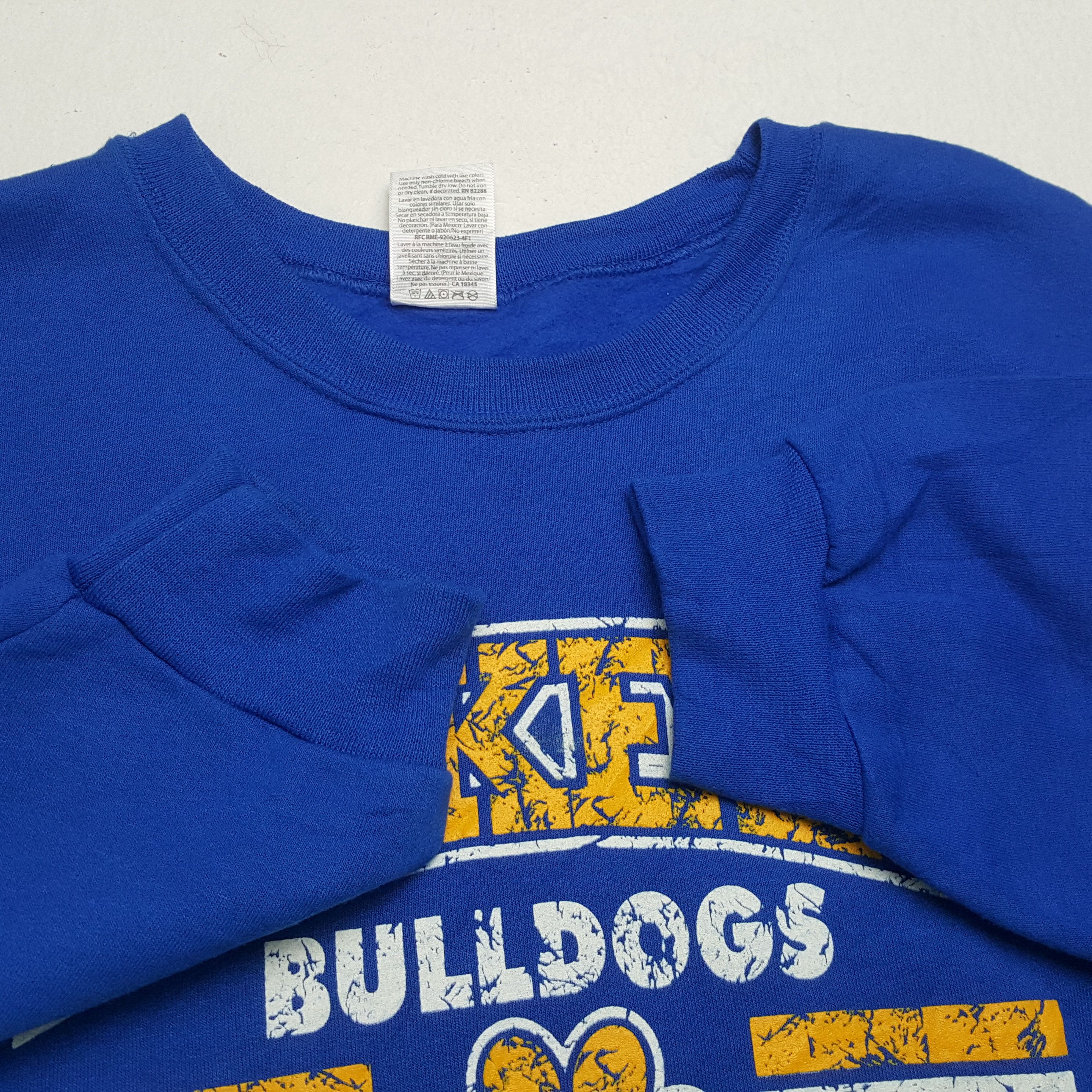 Vintage MCKELL BULLDOGS Center Design Streetwear Sweatshirt Size US XXL / EU 58 / 5 - 7 Thumbnail