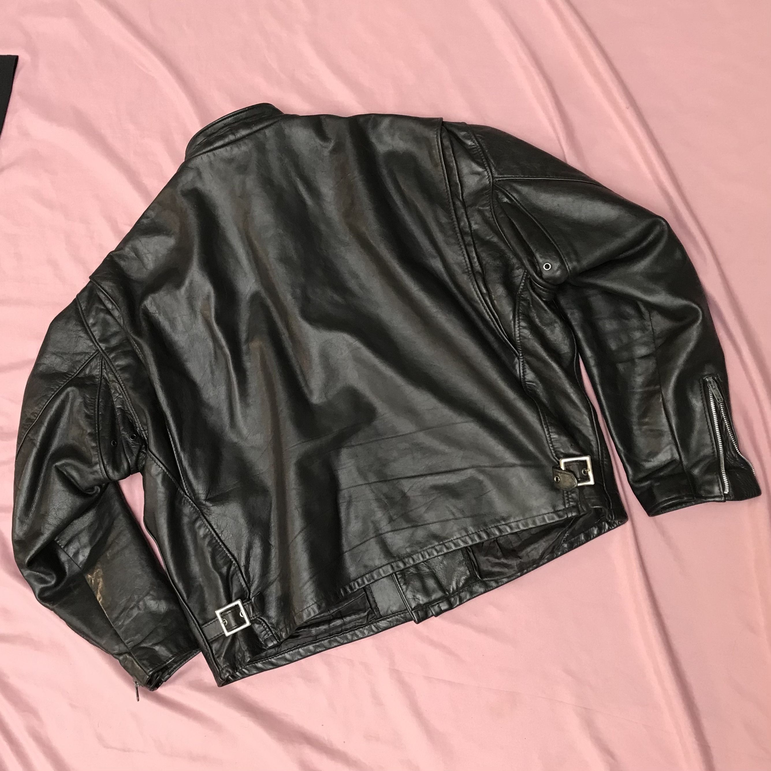 Schott SCHOTT NYC LEATHER CAFE RACER JACKET MADE IN USA Size US XL / EU 56 / 4 - 5 Thumbnail