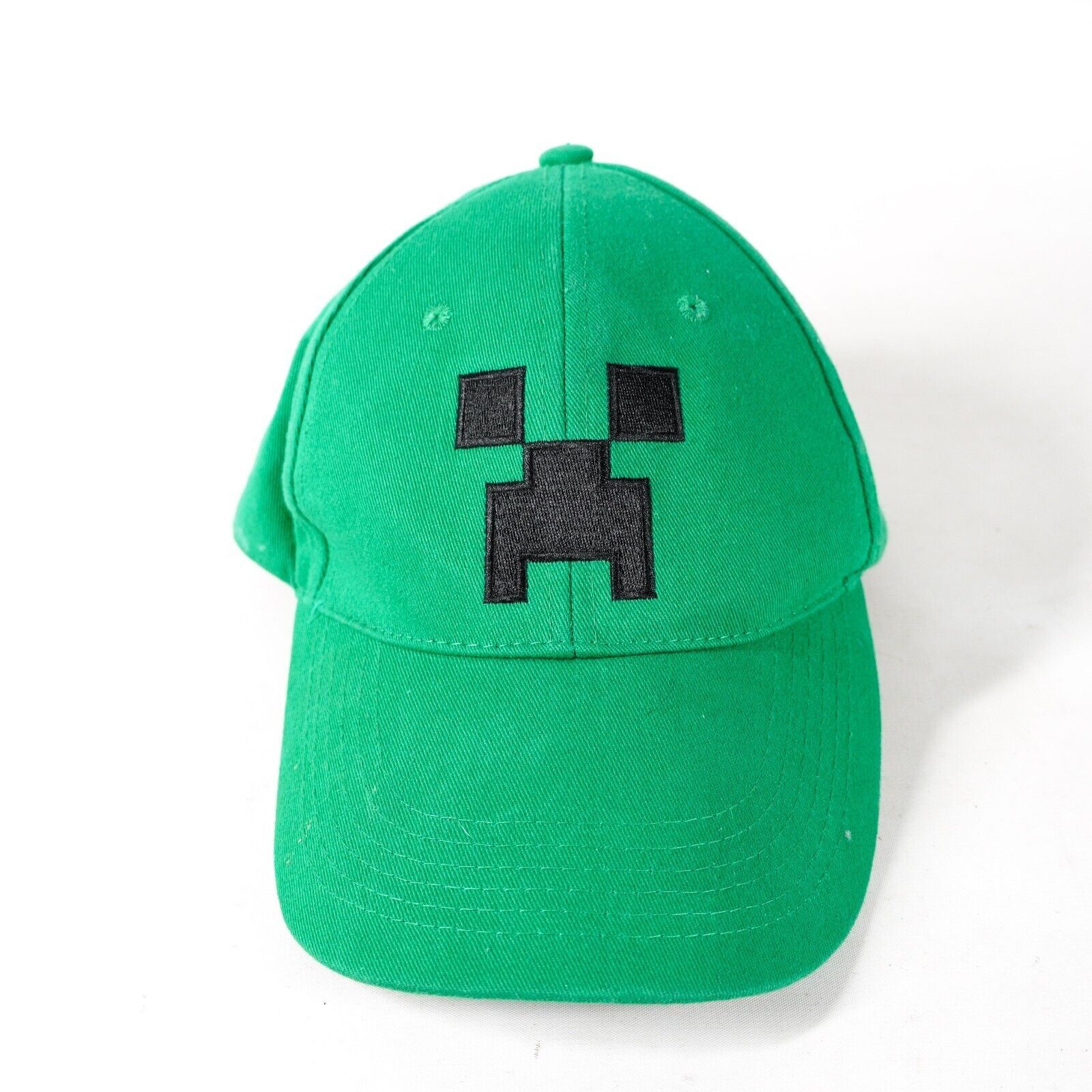 Other Minecraft Game Face Jinx Baseball Hat Visor Cap Green Black Size ONE SIZE - 5 Thumbnail