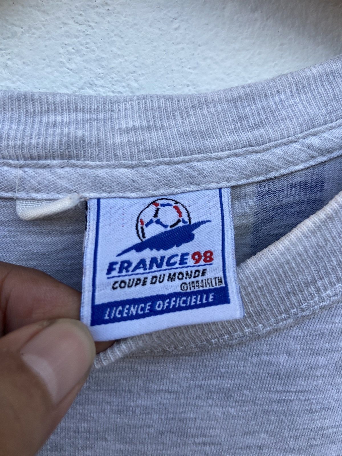 Vintage 🔥 Vintage 90s Vintage FIFA World Cup 1998 France Size US L / EU 52-54 / 3 - 7 Thumbnail