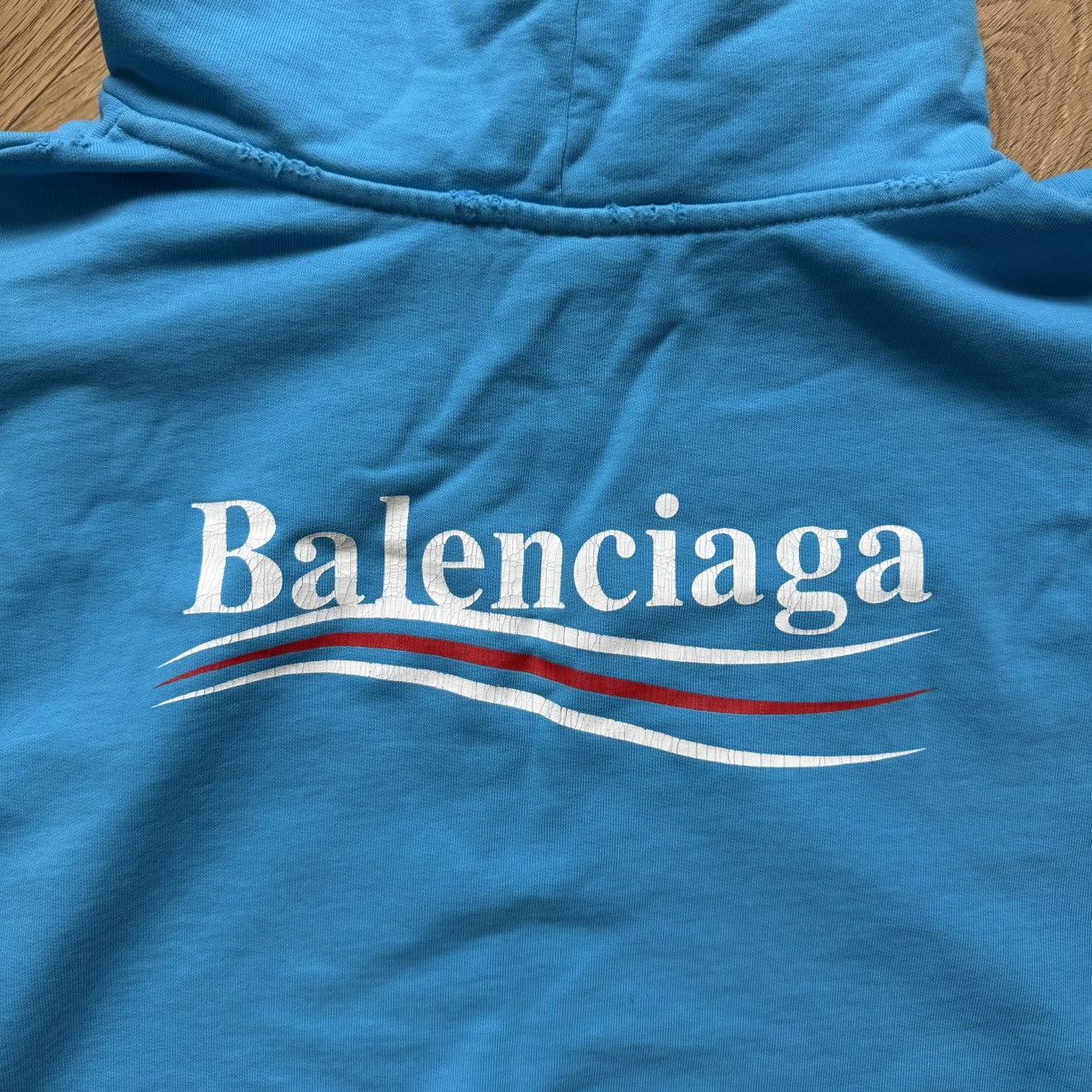 Balenciaga Balenciaga Political campaign Hoodie Size US M / EU 48-50 / 2 - 2 Thumbnail