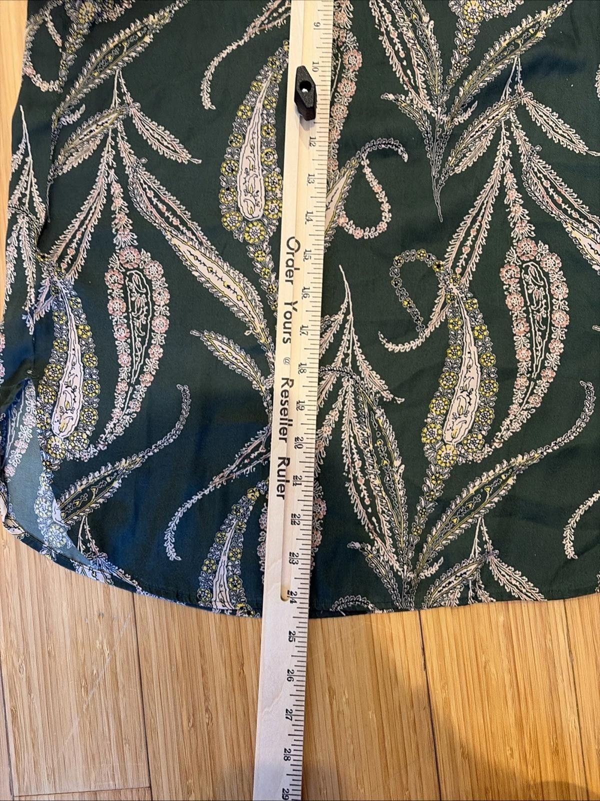 Other LOFT Blouse Women’s XS Green Sleeveless Size XS / US 0-2 / IT 36-38 - 5 Thumbnail