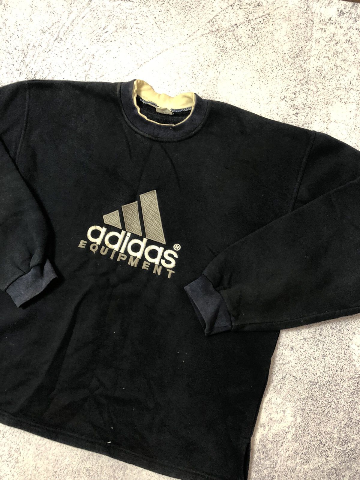 Adidas Men’s sweater adidas Equivalent big logo casual y2k usa Size US XL / EU 56 / 4 - 4 Thumbnail