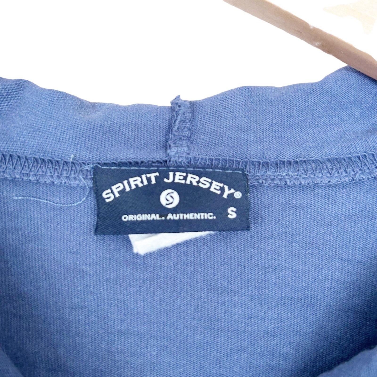 Other Spirit Jersey Blue Nashville Spell Out Cropped Hoodie Sz S Size S / US 4 / IT 40 - 2 Thumbnail