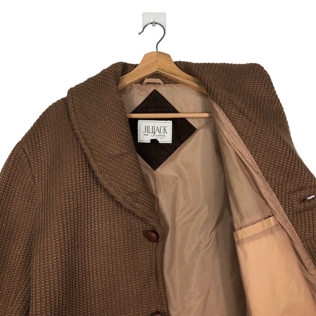 Japanese Brand Vintage Cardigan Jacket Double Collar JillJack Issey Miyake Size US L / EU 52-54 / 3 - 9 Thumbnail