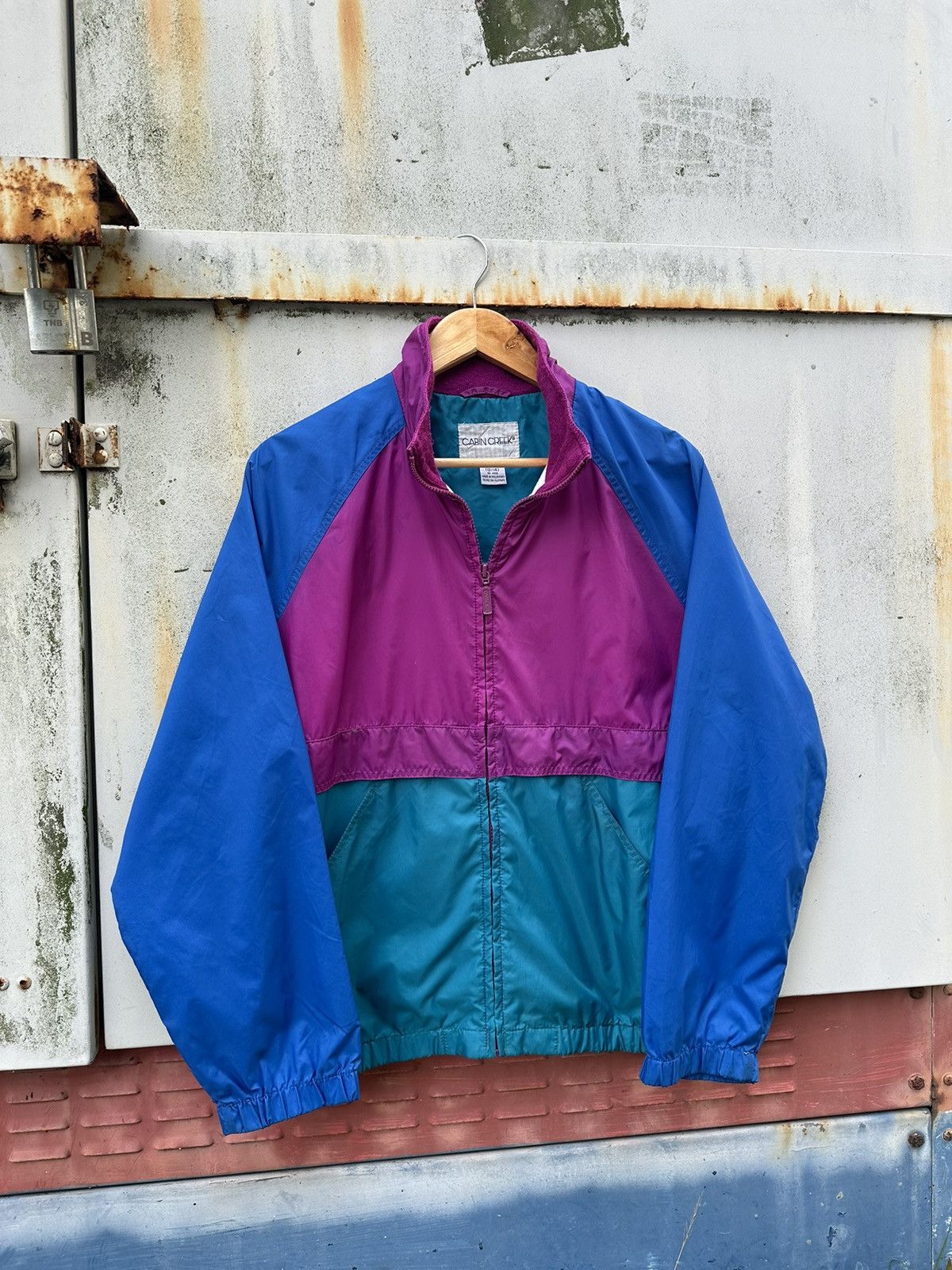 Cabin Creek 👹Vintage Cabin Creek Colour Block Windbreaker Size US M / EU 48-50 / 2 - 3 Thumbnail