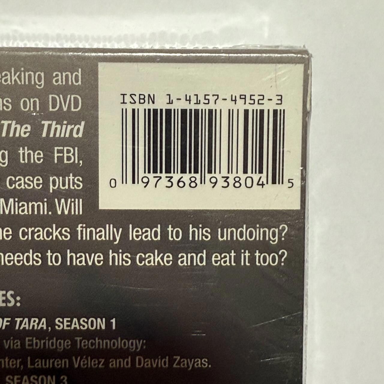 40's & Shorties Dexter The Third Season DVD Set 4 Disc Collection NEW Sealed Size ONE SIZE - 3 Thumbnail