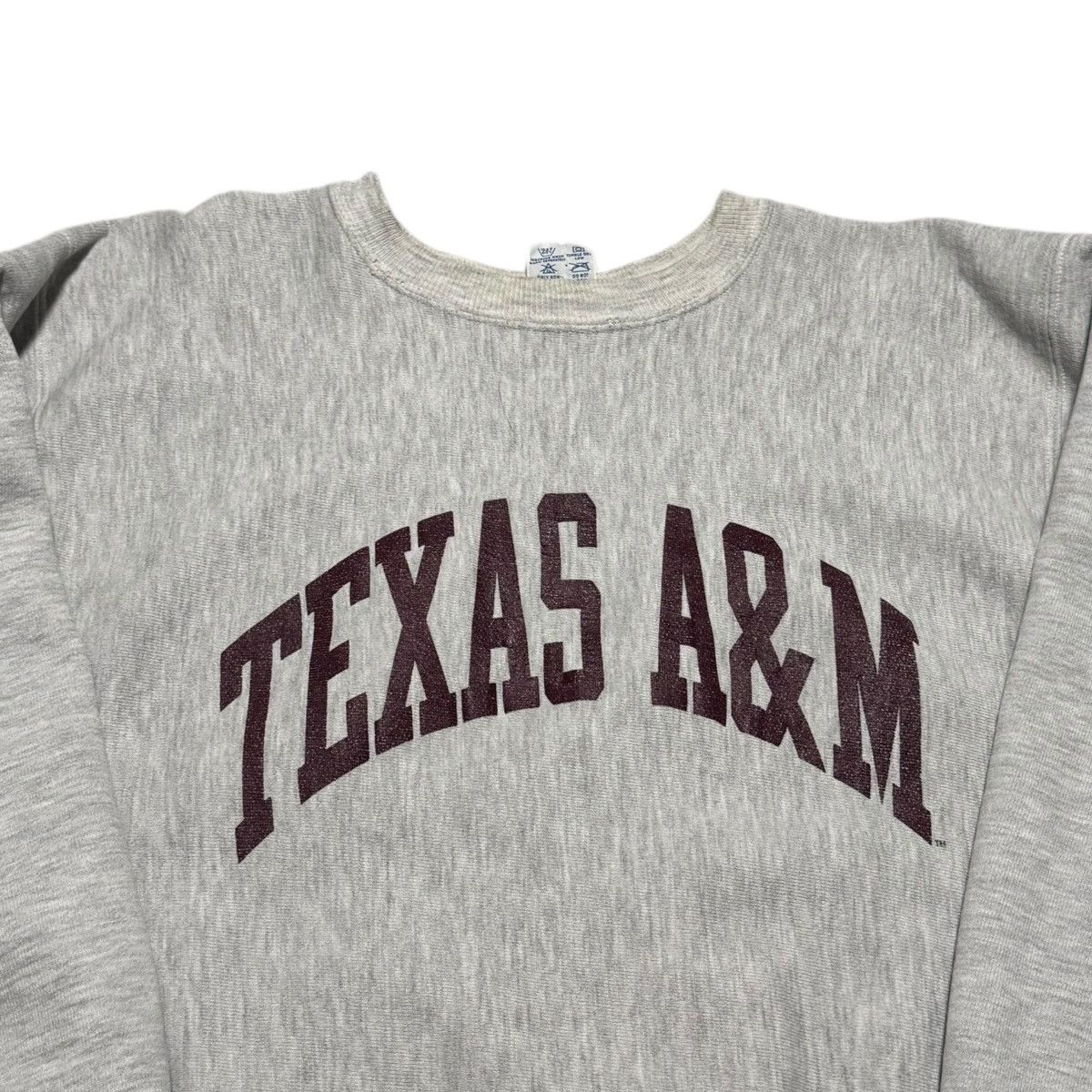 Champion Vintage 90s Champion RW Texas A&M Sweatshirt Men's L FLAW Size US L / EU 52-54 / 3 - 2 Thumbnail