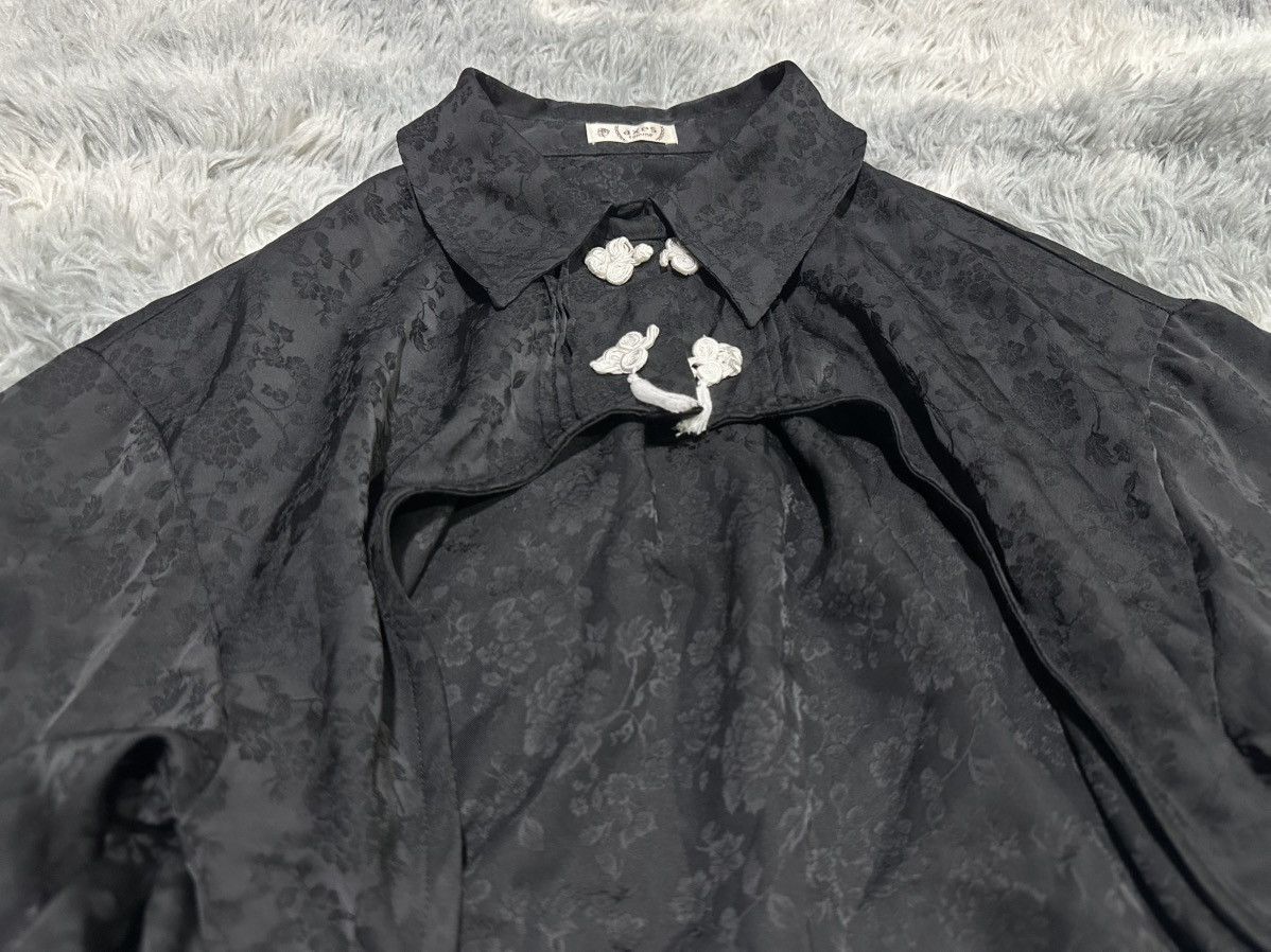 Japanese Brand 🔥Y2K Vintage Axes Femme Cropped Bolero Chinese Shirt Size M / US 6-8 / IT 42-44 - 7 Thumbnail