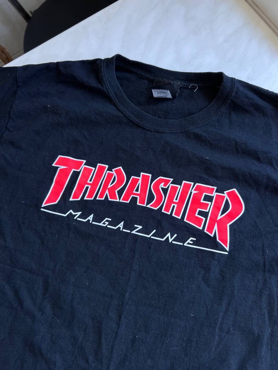 Thrasher Vintage Thrasher T-shirt Black Skateboarding Y2K Size US L / EU 52-54 / 3 - 2 Thumbnail