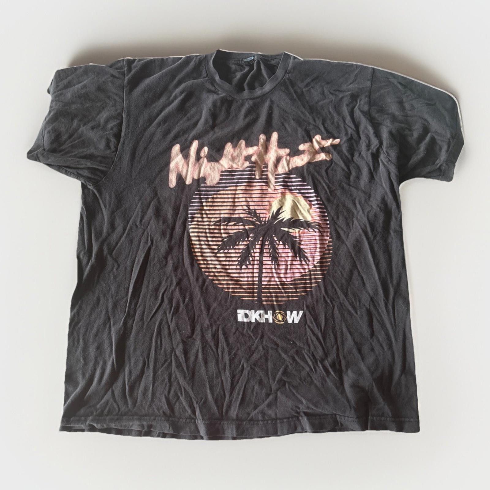 Tornado Mart NWOT IDKHOW Night Heat XL Black Tour T-Shirt Size US XL / EU 56 / 4 - 1 Thumbnail
